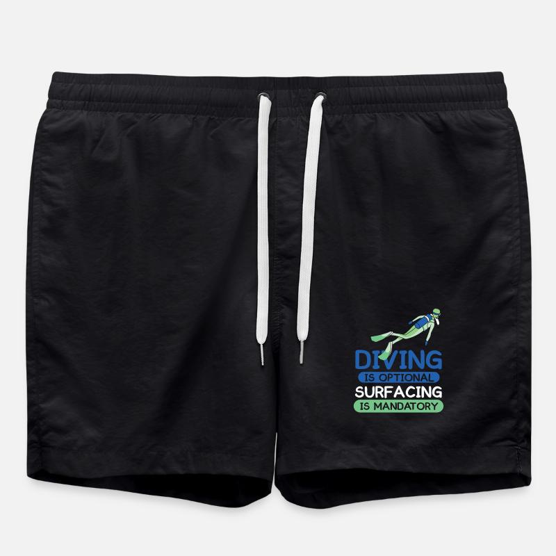Plongeur Plongeur Snorkeling Plongeur récréatif - Short de bain - noir