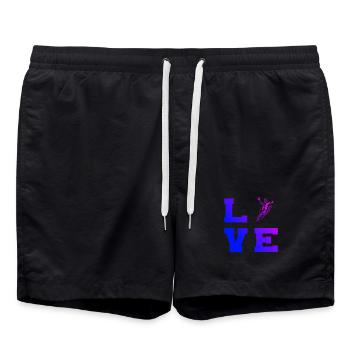 Handball Power Handball Conception pour hommes - Short de bain - noir - Devant - AI Model Male 185 light (185cm)