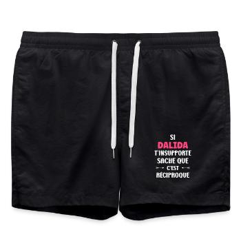 Dalida - Swim Trunks - black - Front - AI Model Male 185 light (185cm)