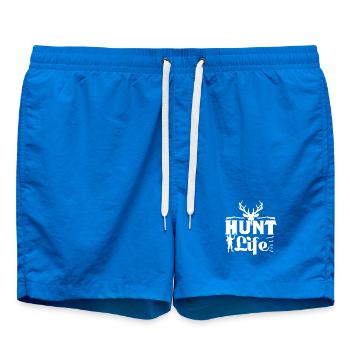 Hunt Life - Swim Trunks - cobalt blue - Front