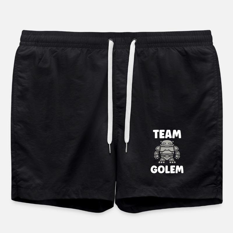 Team golem - Short de bain - noir