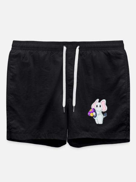 Elephant Student Backpack School - Swim Trunks - black