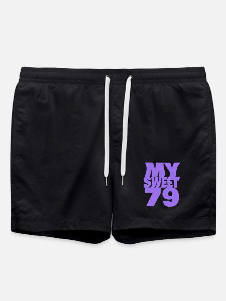Sweet 79 - Badeshorts - Schwarz