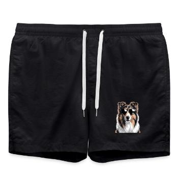 colley - Short de bain - noir - Devant - AI Model Male 185 light (185cm)