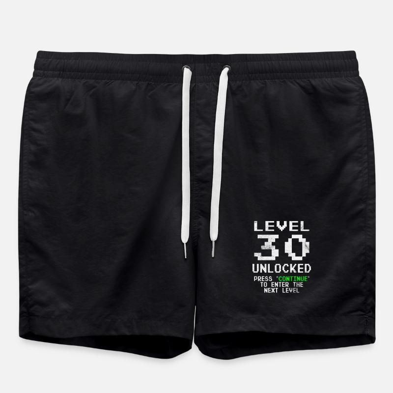 Niveau 30 débloqué - Short de bain - noir