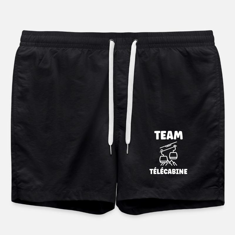 Gondola team - Swim Trunks - black