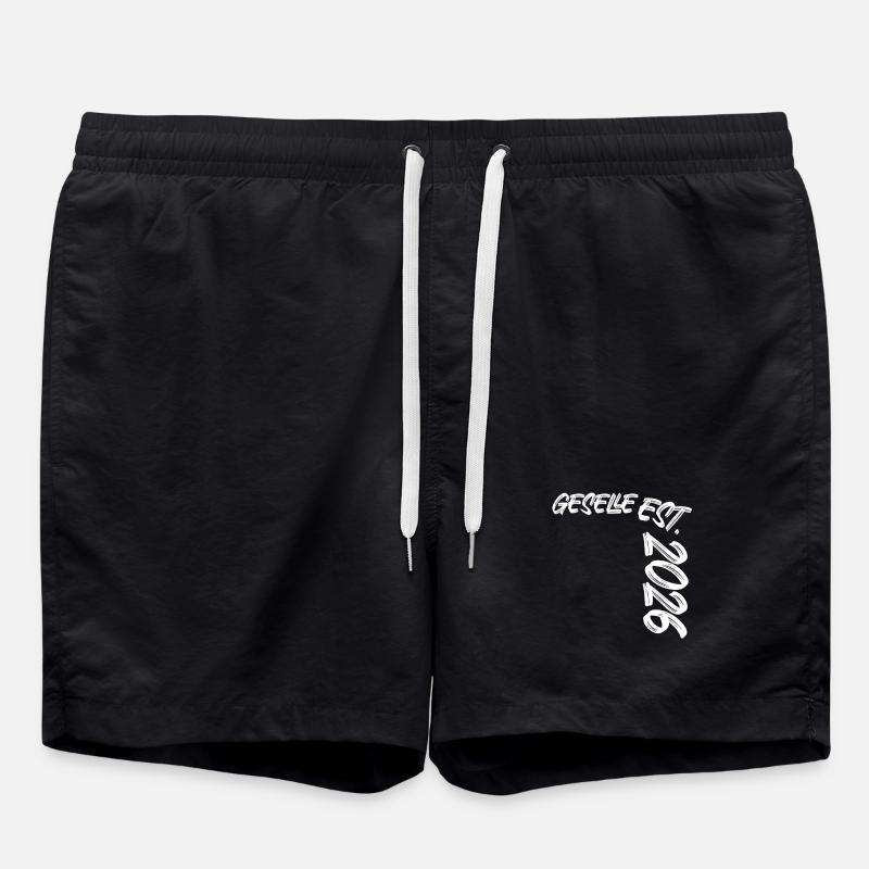 Compagnon fondé en 2026 - Short de bain - noir