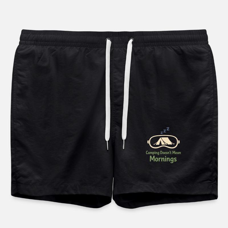 Camping Sleep InEd InM - Short de bain - noir