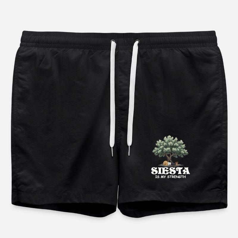 Siesta - Badeshorts - Schwarz
