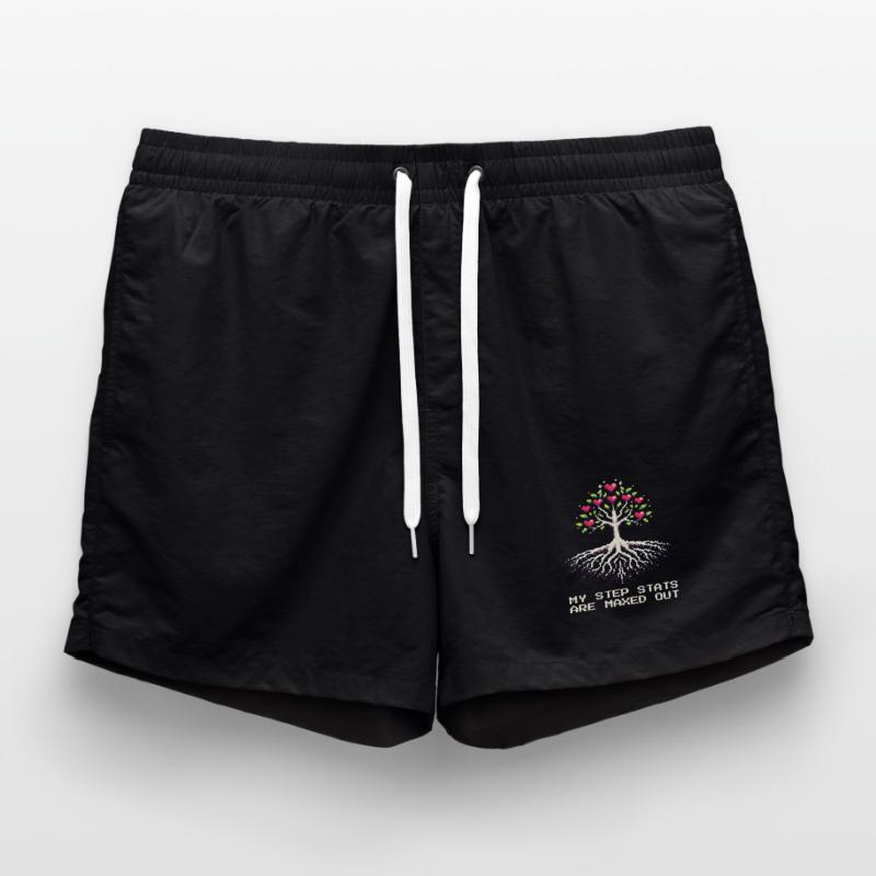Stats de pas au maximum | Famille Patchwork Short de bain