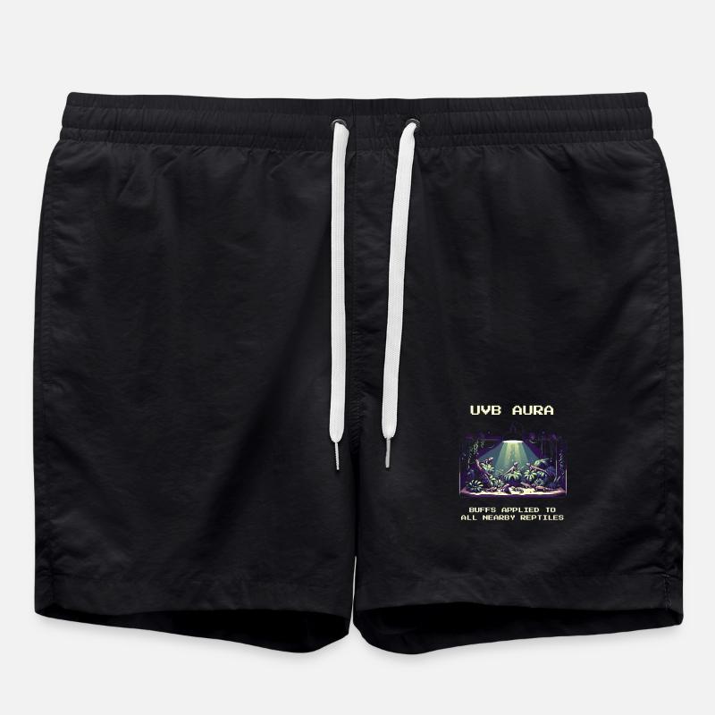 UVB Aura Active | Terrarium, Reptiles légers - Short de bain - noir