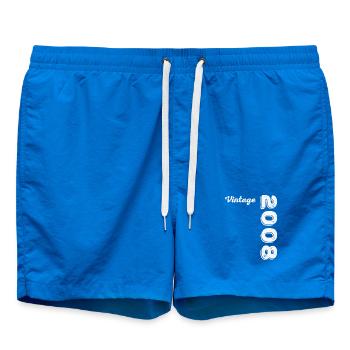 Vintage Geburtstagsgeschenk 2008 - Badeshorts - Cobalt blue - Vorne