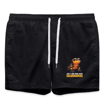Fire Salamander Salamander - Swim Trunks - black - Front - AI Model Male 185 light (185cm)
