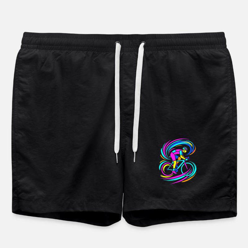 Cyclist - Swim Trunks - black