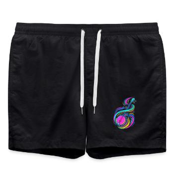 Banjo - Swim Trunks - black - Front - AI Model Male 185 light (185cm)