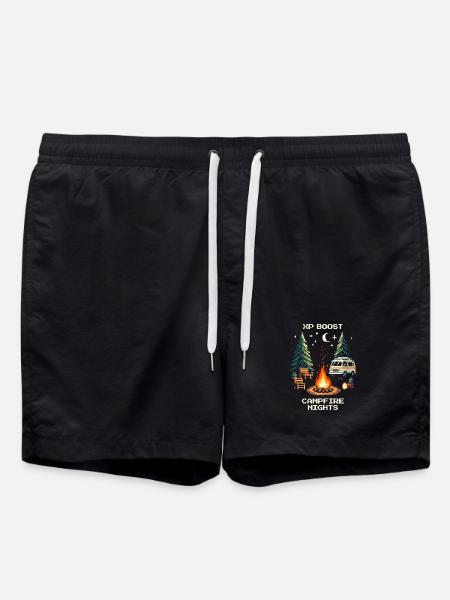 XP Boost Campfire Nights | Van Life - Swim Trunks - black