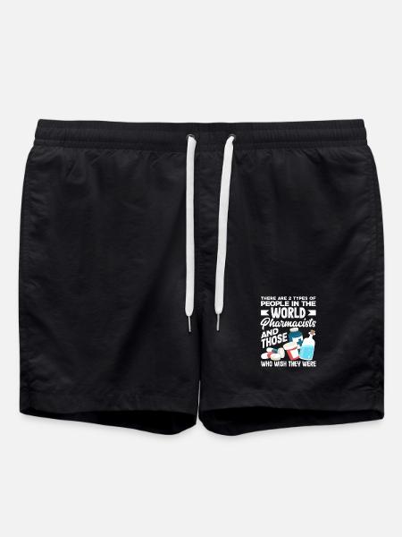 Proud Pharmacist Pharmacy Technician - Swim Trunks - black