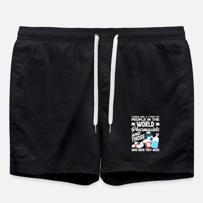 Pharmacien Pharmacien Fier - Short de bain - noir