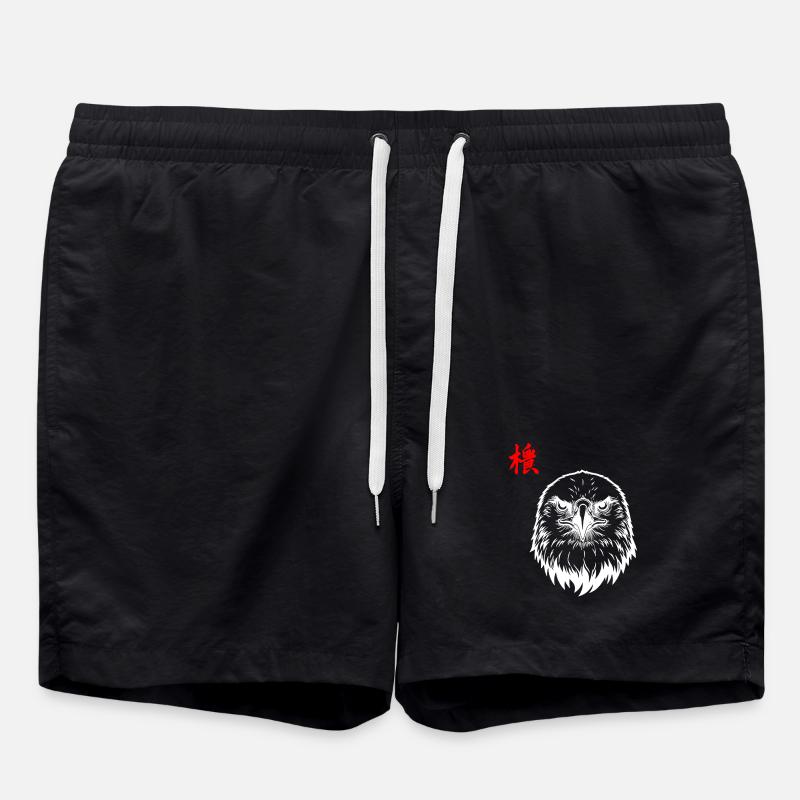 Eagle Asian - Swim Trunks - black