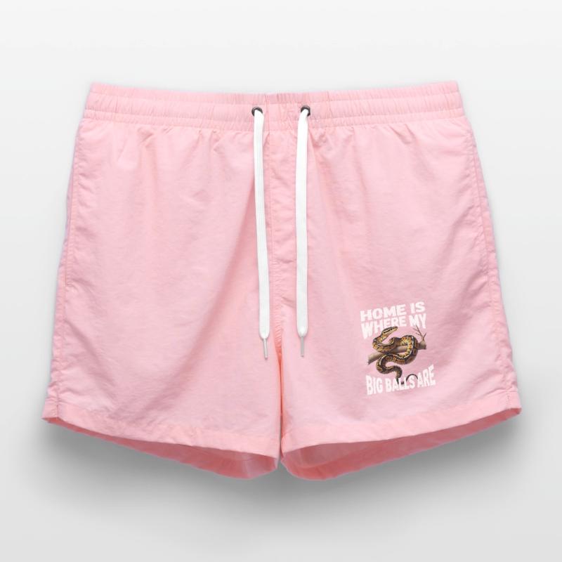 King Python Snakes Lover Terrarium Python Swim Trunks