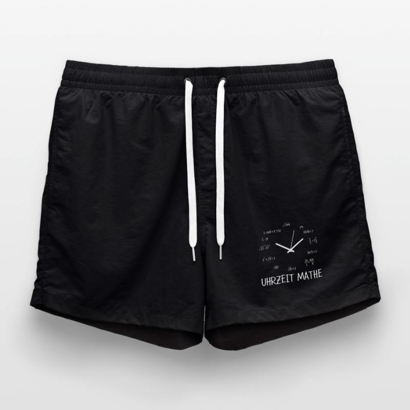 Time math math math teacher student Swim Trunks