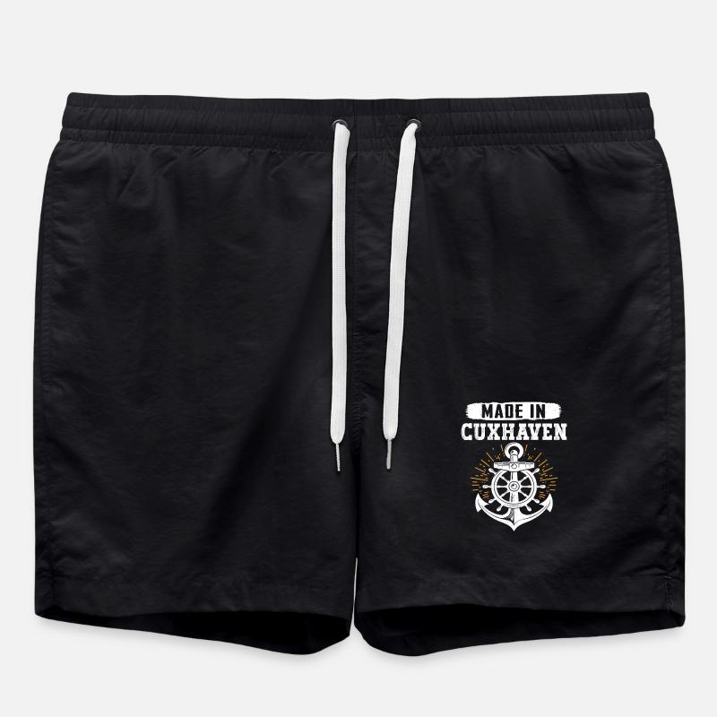 Cuxhaven MADE IN CUXHAVEN Fun - Short de bain - noir
