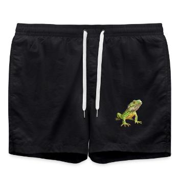 Lizards Lizard - Swim Trunks - black - Front - AI Model Male 185 light (185cm)