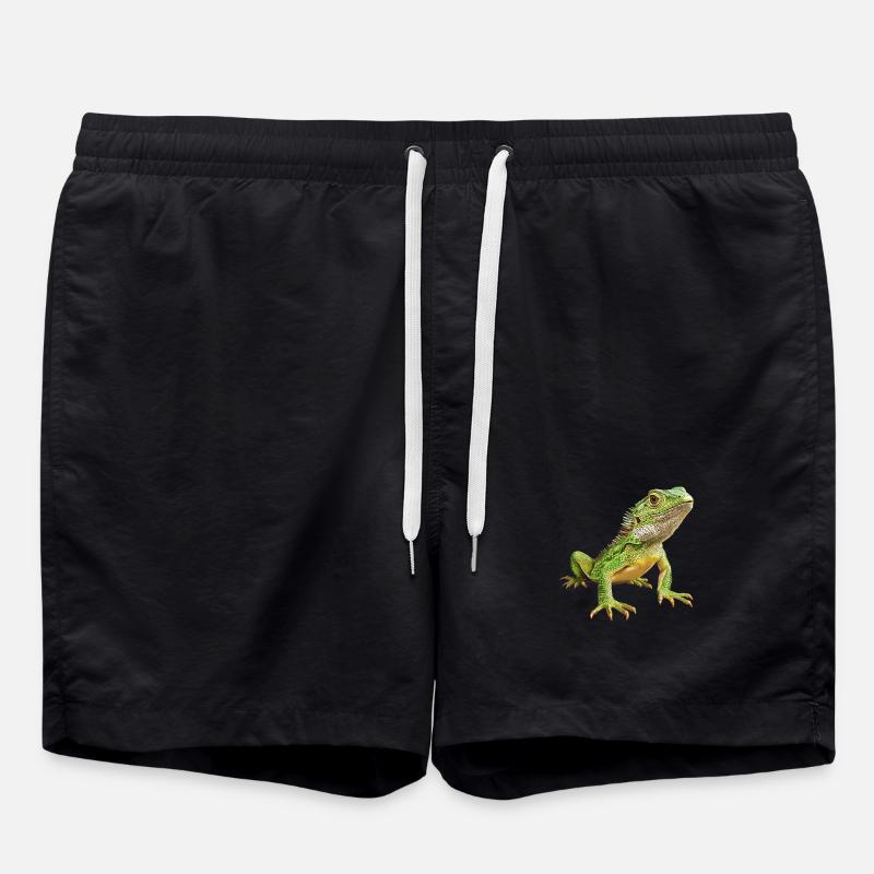 Lézard des lézards - Short de bain - noir