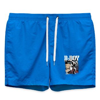 B-Boy Breakdance Streetstyle Breakdancer - Short de bain - cobalt blue - Devant