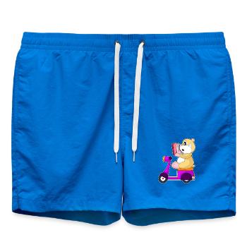 Trottinette de hamster - Short de bain - cobalt blue - Devant