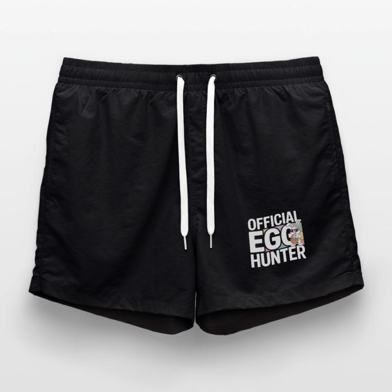 Official Egg Hunter Easter Bunny Easter Humor Swim Trunks