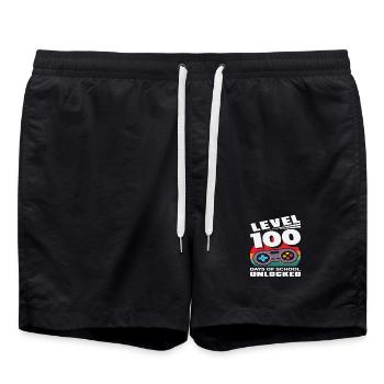 Niveau 100 Jours d’école débloqués Joueur - Short de bain - noir - Devant - AI Model Male 185 light (185cm)
