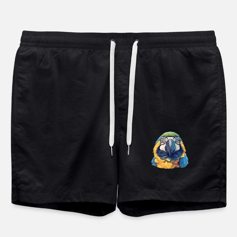 Macaw's Era - Swim Trunks - black