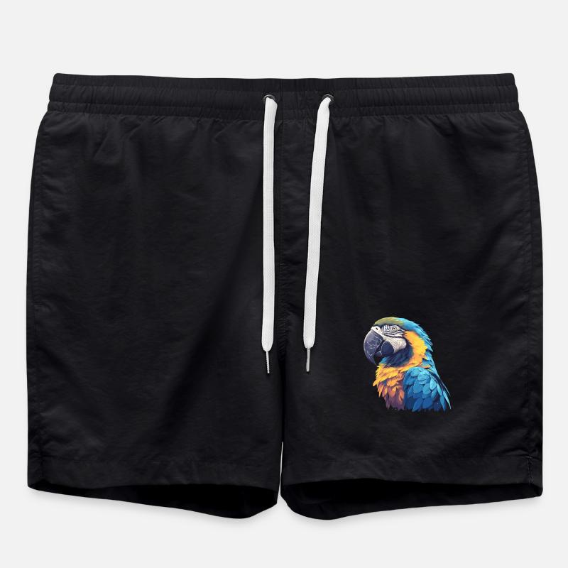 Macaw's Era - Swim Trunks - black