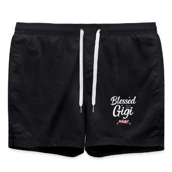 Proud to Be Called Gigi Shirt - Swim Trunks - black - Front - AI Model Male 185 light (185cm)