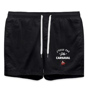 carnival - Swim Trunks - black - Front - AI Model Male 185 light (185cm)