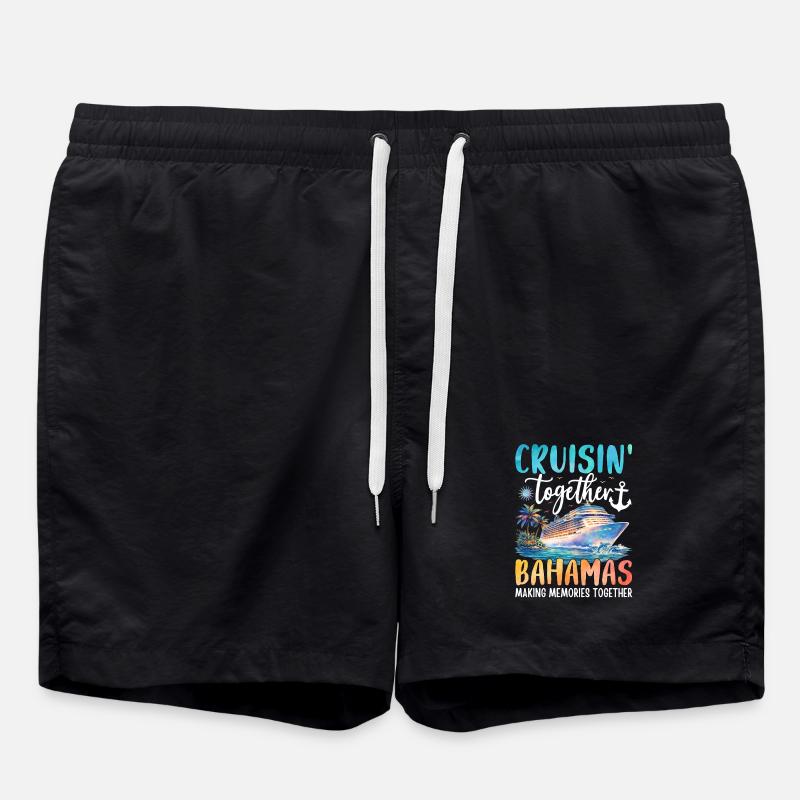 Cruisin Together Bahamas - Swim Trunks - black