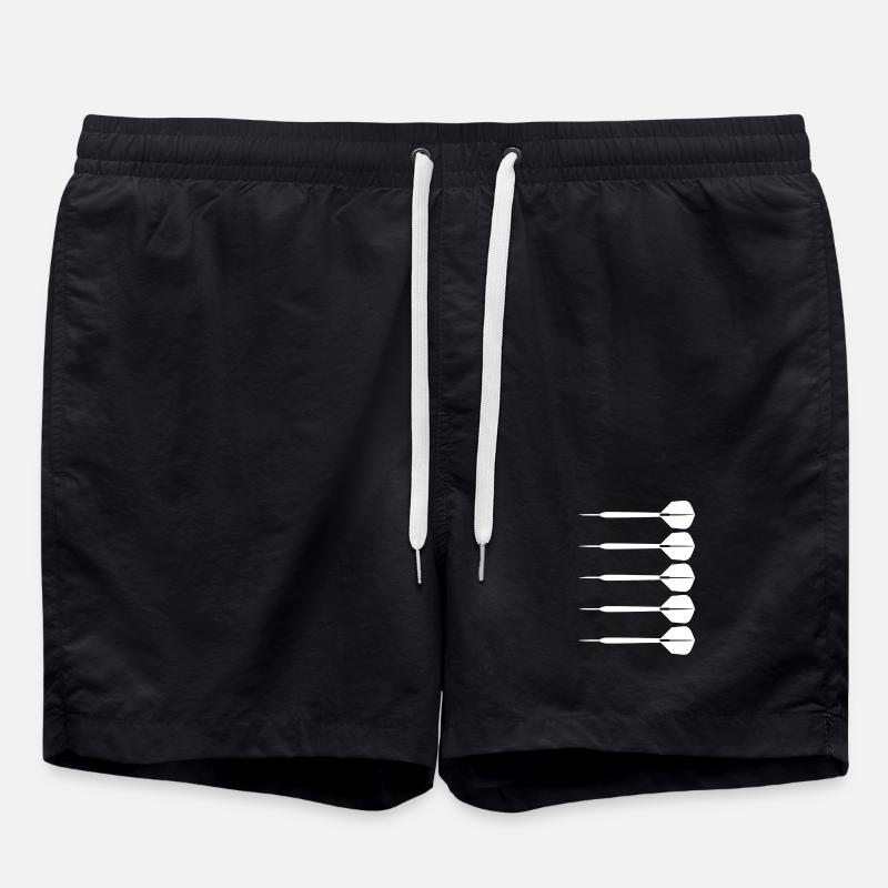 Darts - Swim Trunks - black