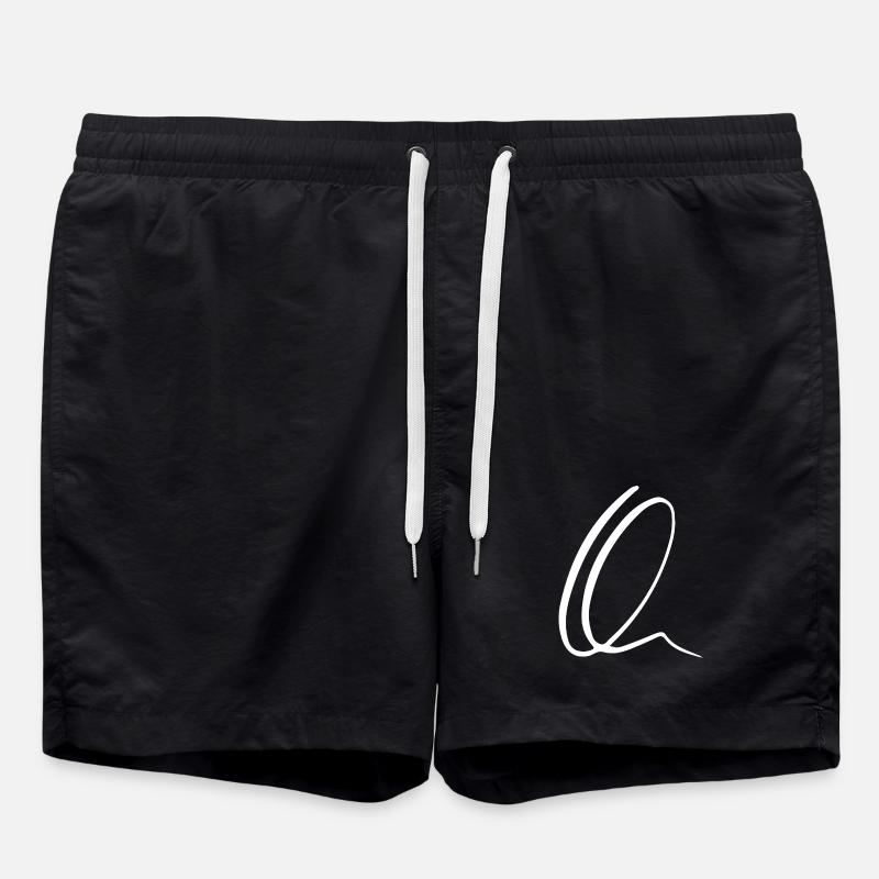 Q - Badeshorts - Schwarz