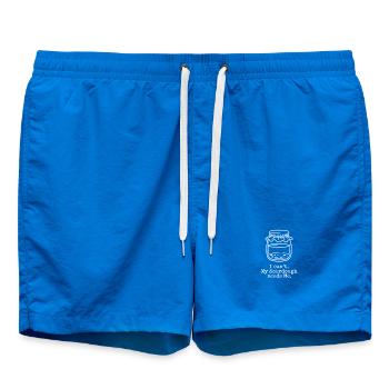 Ich kann nicht. Mein Sauerteig braucht mich. - Badeshorts - Cobalt blue - Vorne