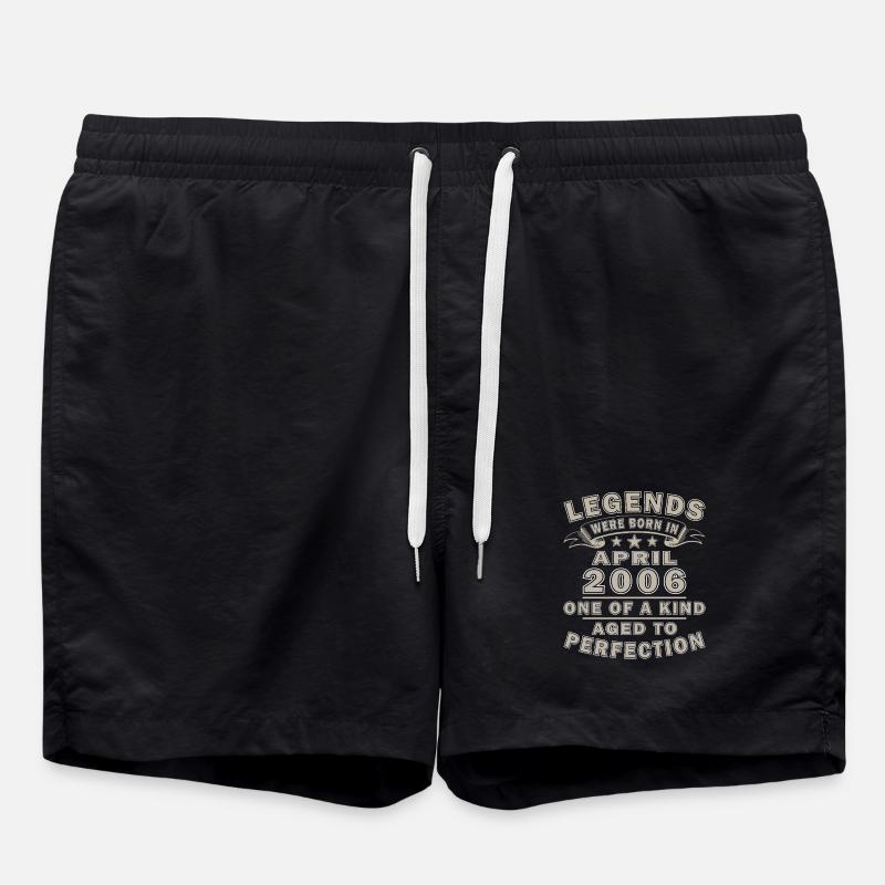Legends from April 2006 - Swim Trunks - black