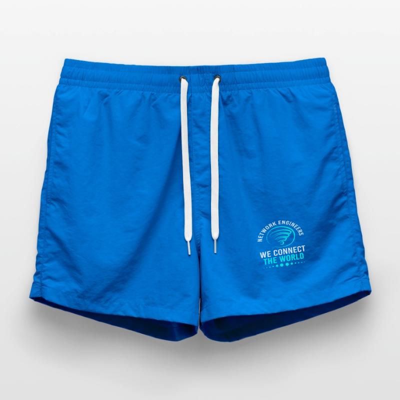 Network Engineer Programmer Computer Scientist Swim Trunks