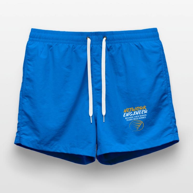 Network Computer Scientist Programmer Admin Swim Trunks