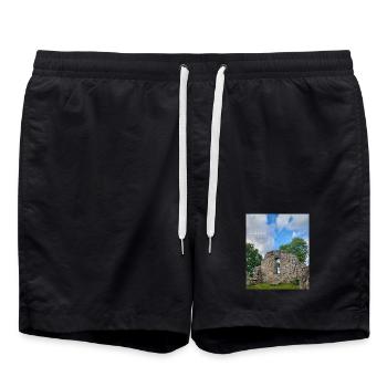 Belive - Swim Trunks - black - Front - AI Model Male 185 light (185cm)