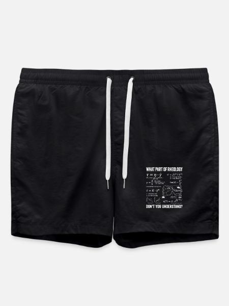 Rheology Flow Behavior Rheometry Understand - Swim Trunks - black