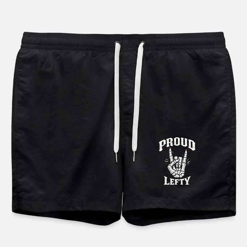 Proud Lefty - Badeshorts - Schwarz