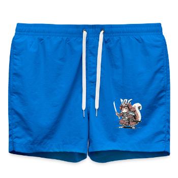 Armure Samouraï Écureuil - Short de bain - cobalt blue - Devant