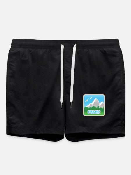 Gift for Pamir - Swim Trunks - black