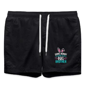 Some Bunny Big Brother - Swim Trunks - black - Front - AI Model Male 185 light (185cm)