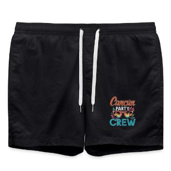 Équipe de Cancun - Short de bain - noir - Devant - AI Model Male 185 light (185cm)